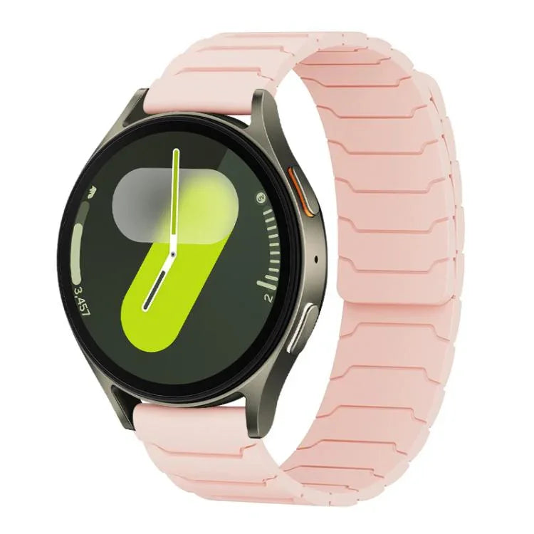 xDfind Magnetisches Silikon-Uhrenarmband, für Samsung Galaxy Watch Ultra / Ultra 2025, Samsung Galaxy Watch 8 / 8 Classic, Samsung Galaxy Watch 7 / 6 / 5 / FE