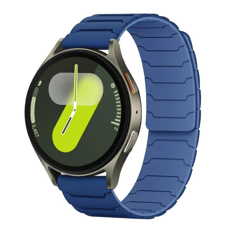 xDfind Magnetisches Silikon-Uhrenarmband, für Samsung Galaxy Watch Ultra / Ultra 2025, Samsung Galaxy Watch 8 / 8 Classic, Samsung Galaxy Watch 7 / 6 / 5 / FE