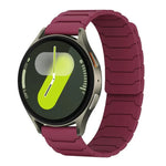 xDfind Magnetisches Silikon-Uhrenarmband, für Samsung Galaxy Watch Ultra / Ultra 2025, Samsung Galaxy Watch 8 / 8 Classic, Samsung Galaxy Watch 7 / 6 / 5 / FE