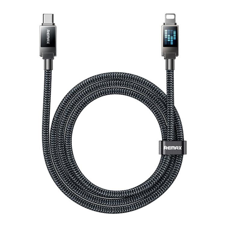 REMAX CB09 PD30W Type-C auf 8 Pin Marquee geflochtenes Schnelllade-Datenkabel, Länge: 1,2 m, Type-C auf 8 Pin