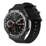xDfind Ring Buckle Nylon Canvas Watch Band, For Amazfit T-Rex 3