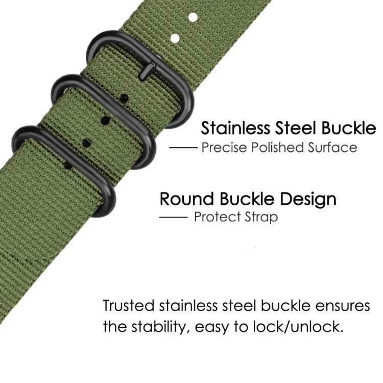 xDfind Ring Buckle Nylon Canvas Watch Band, For Huawei Watch Fit4 / Fit4 Pro / Fit3, For Huawei Watch D2