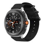 xDfind Uhrenarmband aus Nylon-Canvas mit Ringverschluss, passend für Samsung Galaxy Watch Ultra / Ultra 2025, Samsung Galaxy Watch8 / 8 Classic, Samsung Galaxy Watch 7 / 6 / 5 / FE und Samsung Galaxy Fit3 SM-R390