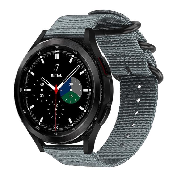 xDfind Uhrenarmband aus Nylon-Canvas mit Ringverschluss, passend für Samsung Galaxy Watch Ultra / Ultra 2025, Samsung Galaxy Watch8 / 8 Classic, Samsung Galaxy Watch 7 / 6 / 5 / FE und Samsung Galaxy Fit3 SM-R390