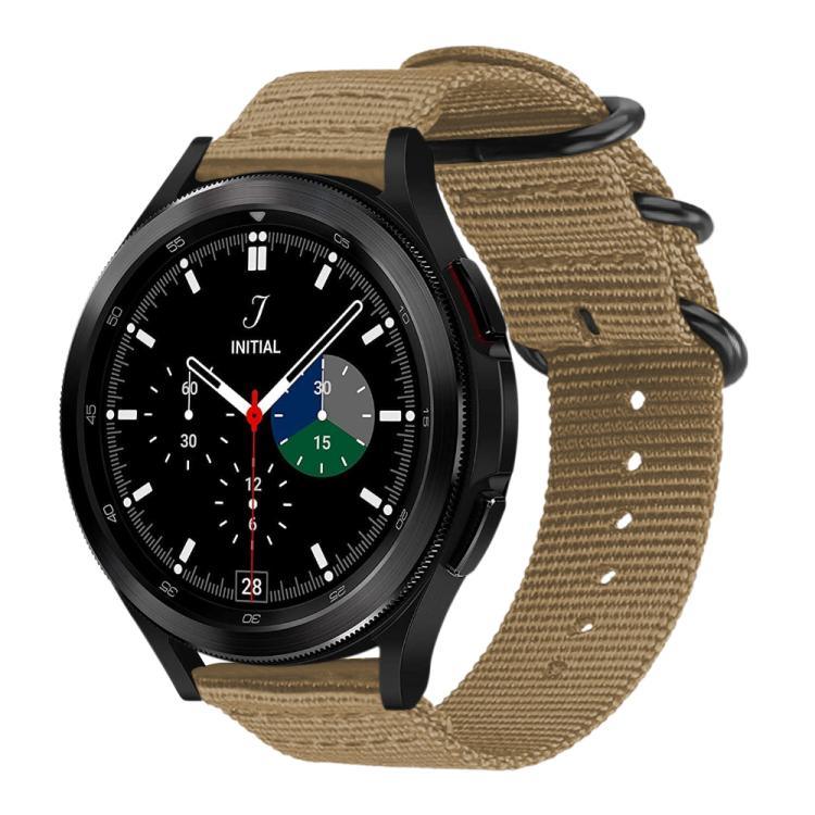xDfind Uhrenarmband aus Nylon-Canvas mit Ringverschluss, passend für Samsung Galaxy Watch Ultra / Ultra 2025, Samsung Galaxy Watch8 / 8 Classic, Samsung Galaxy Watch 7 / 6 / 5 / FE und Samsung Galaxy Fit3 SM-R390