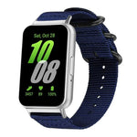 xDfind Uhrenarmband aus Nylon-Canvas mit Ringverschluss, passend für Samsung Galaxy Watch Ultra / Ultra 2025, Samsung Galaxy Watch8 / 8 Classic, Samsung Galaxy Watch 7 / 6 / 5 / FE und Samsung Galaxy Fit3 SM-R390