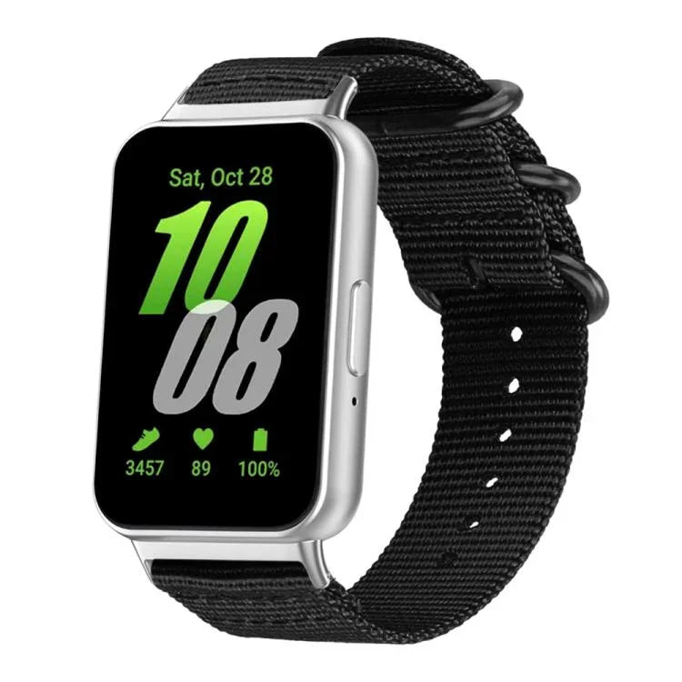 xDfind Uhrenarmband aus Nylon-Canvas mit Ringverschluss, passend für Samsung Galaxy Watch Ultra / Ultra 2025, Samsung Galaxy Watch8 / 8 Classic, Samsung Galaxy Watch 7 / 6 / 5 / FE und Samsung Galaxy Fit3 SM-R390