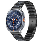 xDfind Drei Perlen Metall-Harz-Uhrenarmband, Für Samsung Galaxy Watch Ultra/Ultra 2025, Für Samsung Galaxy Watch8 / 8 Classic, Für Samsung Galaxy Watch 7 / 6 / 5 / FE