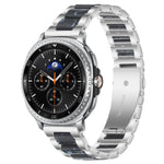 xDfind Drei Perlen Metall-Harz-Uhrenarmband, Für Samsung Galaxy Watch Ultra/Ultra 2025, Für Samsung Galaxy Watch8 / 8 Classic, Für Samsung Galaxy Watch 7 / 6 / 5 / FE