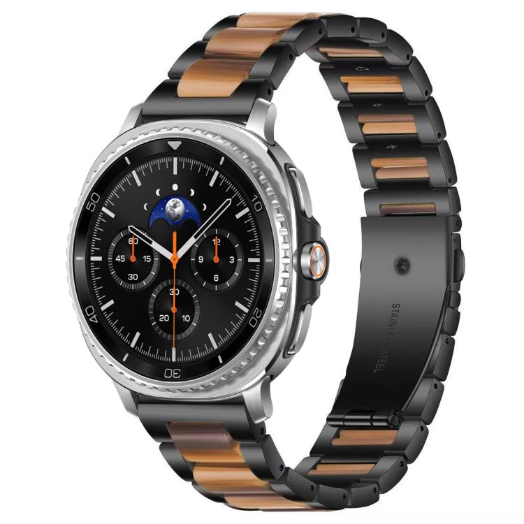 xDfind Drei Perlen Metall-Harz-Uhrenarmband, Für Samsung Galaxy Watch Ultra/Ultra 2025, Für Samsung Galaxy Watch8 / 8 Classic, Für Samsung Galaxy Watch 7 / 6 / 5 / FE