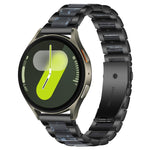 xDfind Drei Perlen Metall-Harz-Uhrenarmband, Für Samsung Galaxy Watch Ultra/Ultra 2025, Für Samsung Galaxy Watch8 / 8 Classic, Für Samsung Galaxy Watch 7 / 6 / 5 / FE