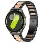 xDfind Drei Perlen Metall-Harz-Uhrenarmband, Für Samsung Galaxy Watch Ultra/Ultra 2025, Für Samsung Galaxy Watch8 / 8 Classic, Für Samsung Galaxy Watch 7 / 6 / 5 / FE