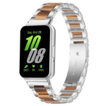 xDfind Dreiperlen-Uhrenarmband aus Metallharz, für Samsung Galaxy Fit3 SM-R390
