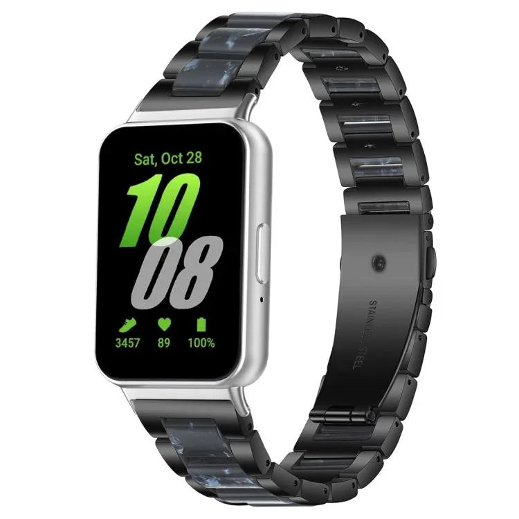 xDfind Dreiperlen-Uhrenarmband aus Metallharz, für Samsung Galaxy Fit3 SM-R390
