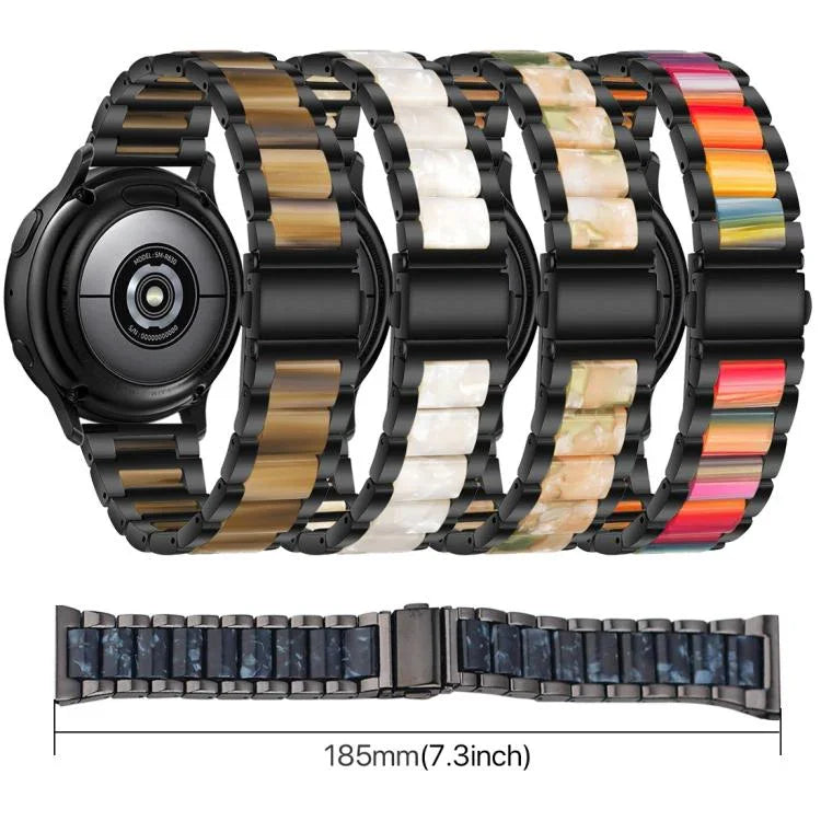 xDfind Dreiperlen-Uhrenarmband aus Metallharz, für Samsung Galaxy Fit3 SM-R390
