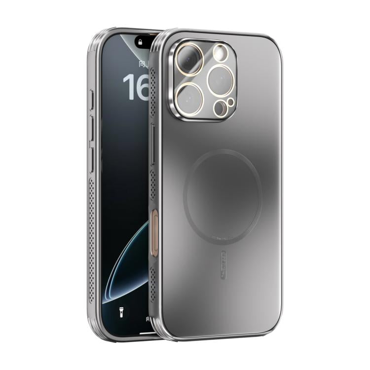 ABEEL Wärmeableitende Mattierte MagSafe Handyhülle mit Objektivschutzfolie, Für iPhone 17e / 16e, Für iPhone 17 Pro Max, Für iPhone 17 Pro, Für iPhone 17, Für iPhone Air, Für iPhone 16 Pro Max, Für iPhone 16 Pro, Für iPhone 16 Plus