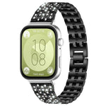 xDfind Five Beads Full Diamond Metal Watch Band, For Huawei Watch Fit4 / Fit4 Pro / Fit3