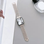 xDfind Metallarmband mit Fischschuppenmuster, passend für Apple Watch 42 / 44 / 45 / 46 / 49 mm, Apple Watch 38 / 40 / 41 / S11 42 mm