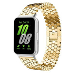 xDfind Metallarmband mit Fischschuppenmuster, für Samsung Galaxy Watch Ultra/Ultra 2025, Samsung Galaxy Watch8/8 Classic, Samsung Galaxy Watch7/FE/6/5/4, Samsung Galaxy Fit3