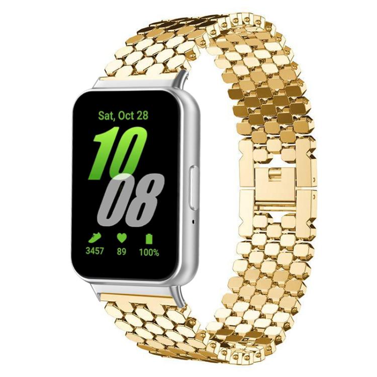 xDfind Metallarmband mit Fischschuppenmuster, für Samsung Galaxy Watch Ultra/Ultra 2025, Samsung Galaxy Watch8/8 Classic, Samsung Galaxy Watch7/FE/6/5/4, Samsung Galaxy Fit3