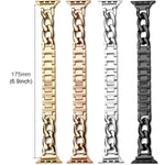 xDfind Denim Chain Metal Watch Band, For Apple Watch 42 / 44 / 45 / 46 / 49mm