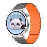 xDfind I-shaped Magnetic Silicone Watch Band, 14mm, 18mm, 20mm, 22mm