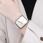 xDfind I-förmiges magnetisches Silikon-Uhrenarmband, für Apple Watch 42 / 44 / 45 / 46 / 49 mm, für Apple Watch 38 / 40 / 41 / S10 42 mm