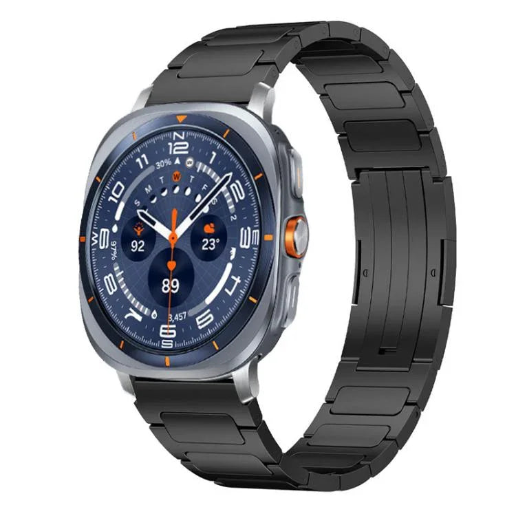 xDfind Edelstahl-Uhrenarmband mit I-förmiger Schnalle, für Samsung Galaxy Watch Ultra/Ultra 2025, für Samsung Galaxy Watch8 / 8 Classic