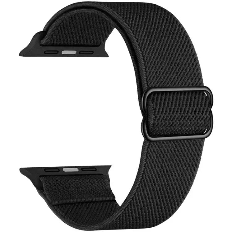 xDfind Verstellbares, elastisches Nylon-Uhrenarmband mit Schiebeverschluss, passend für Apple Watch 42 / 44 / 45 / 46 / 49 mm, Apple Watch 38 / 40 / 41 / S10 42 mm