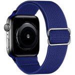 xDfind Verstellbares, elastisches Nylon-Uhrenarmband mit Schiebeverschluss, passend für Apple Watch 42 / 44 / 45 / 46 / 49 mm, Apple Watch 38 / 40 / 41 / S10 42 mm