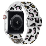 xDfind Verstellbares, elastisches Nylon-Uhrenarmband mit Schiebeverschluss, passend für Apple Watch 42 / 44 / 45 / 46 / 49 mm, Apple Watch 38 / 40 / 41 / S10 42 mm