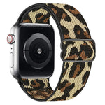 xDfind Verstellbares, elastisches Nylon-Uhrenarmband mit Schiebeverschluss, passend für Apple Watch 42 / 44 / 45 / 46 / 49 mm, Apple Watch 38 / 40 / 41 / S10 42 mm