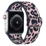xDfind Verstellbares, elastisches Nylon-Uhrenarmband mit Schiebeverschluss, passend für Apple Watch 42 / 44 / 45 / 46 / 49 mm, Apple Watch 38 / 40 / 41 / S10 42 mm