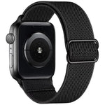 xDfind Verstellbares, elastisches Nylon-Uhrenarmband mit Schiebeverschluss, passend für Apple Watch 42 / 44 / 45 / 46 / 49 mm, Apple Watch 38 / 40 / 41 / S10 42 mm