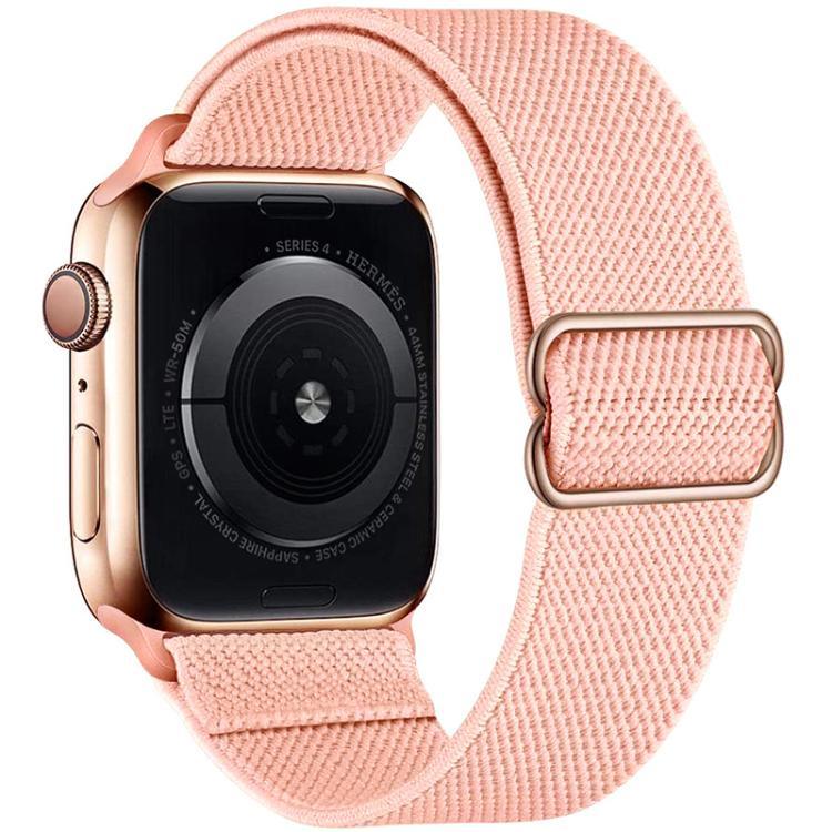 xDfind Verstellbares, elastisches Nylon-Uhrenarmband mit Schiebeverschluss, passend für Apple Watch 42 / 44 / 45 / 46 / 49 mm, Apple Watch 38 / 40 / 41 / S10 42 mm