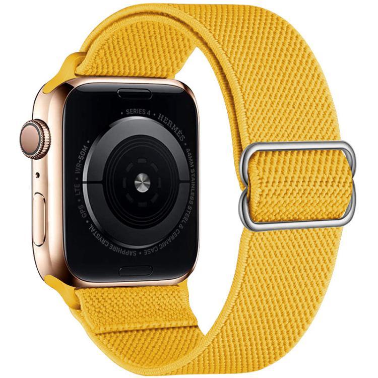 xDfind Verstellbares, elastisches Nylon-Uhrenarmband mit Schiebeverschluss, passend für Apple Watch 42 / 44 / 45 / 46 / 49 mm, Apple Watch 38 / 40 / 41 / S10 42 mm