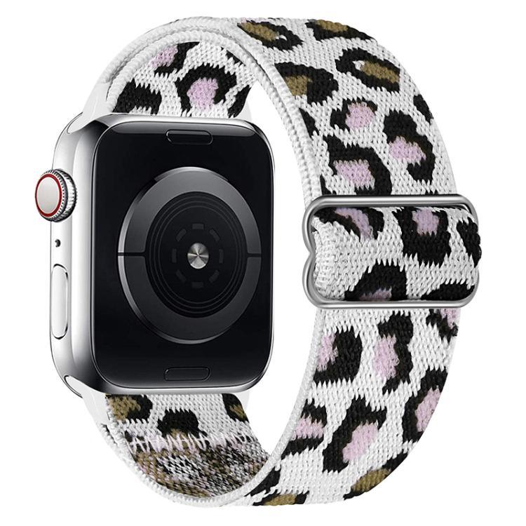 xDfind Verstellbares, elastisches Nylon-Uhrenarmband mit Schiebeverschluss, passend für Apple Watch 42 / 44 / 45 / 46 / 49 mm, Apple Watch 38 / 40 / 41 / S10 42 mm
