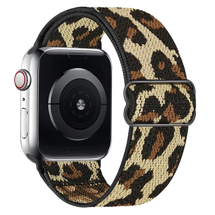 xDfind Verstellbares, elastisches Nylon-Uhrenarmband mit Schiebeverschluss, passend für Apple Watch 42 / 44 / 45 / 46 / 49 mm, Apple Watch 38 / 40 / 41 / S10 42 mm