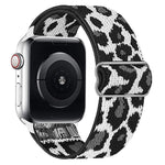 xDfind Verstellbares, elastisches Nylon-Uhrenarmband mit Schiebeverschluss, passend für Apple Watch 42 / 44 / 45 / 46 / 49 mm, Apple Watch 38 / 40 / 41 / S10 42 mm