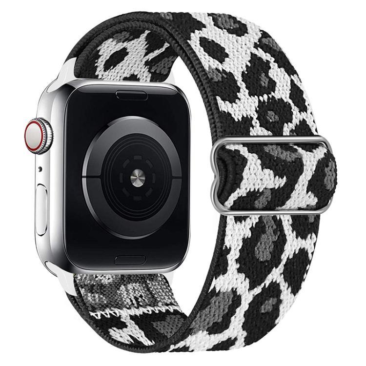xDfind Verstellbares, elastisches Nylon-Uhrenarmband mit Schiebeverschluss, passend für Apple Watch 42 / 44 / 45 / 46 / 49 mm, Apple Watch 38 / 40 / 41 / S10 42 mm