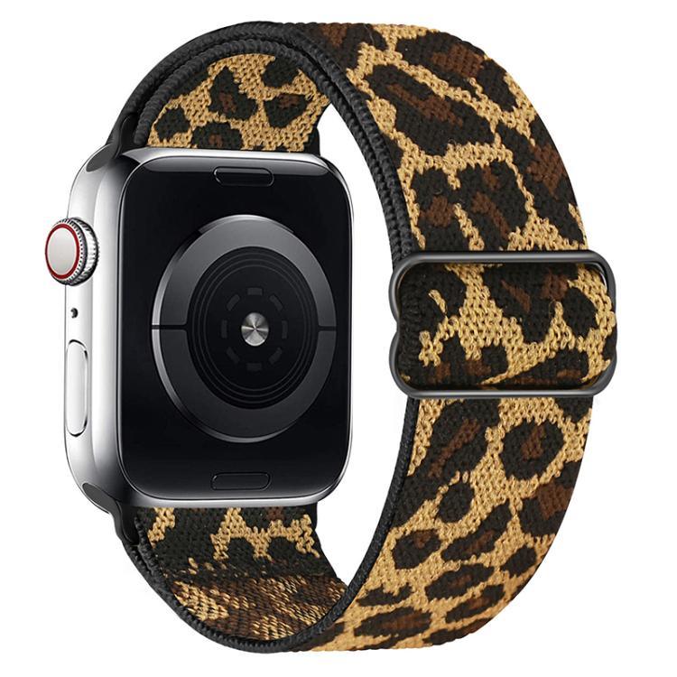 xDfind Verstellbares, elastisches Nylon-Uhrenarmband mit Schiebeverschluss, passend für Apple Watch 42 / 44 / 45 / 46 / 49 mm, Apple Watch 38 / 40 / 41 / S10 42 mm