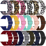 xDfind Verstellbares, elastisches Nylon-Uhrenarmband mit Schiebeverschluss, passend für Apple Watch 42 / 44 / 45 / 46 / 49 mm, Apple Watch 38 / 40 / 41 / S10 42 mm