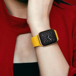 xDfind Verstellbares, elastisches Nylon-Uhrenarmband mit Schiebeverschluss, passend für Apple Watch 42 / 44 / 45 / 46 / 49 mm, Apple Watch 38 / 40 / 41 / S10 42 mm