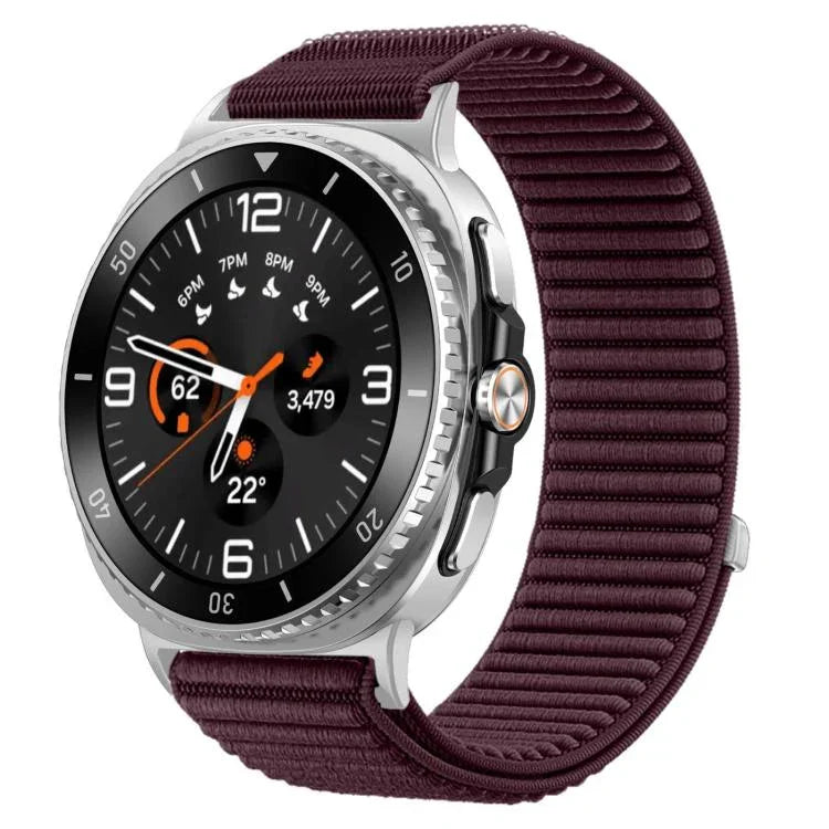 xDfind Uhrenarmband aus gewebtem Nylon mit Klettverschluss, für Samsung Galaxy Watch8 / 8 Classic