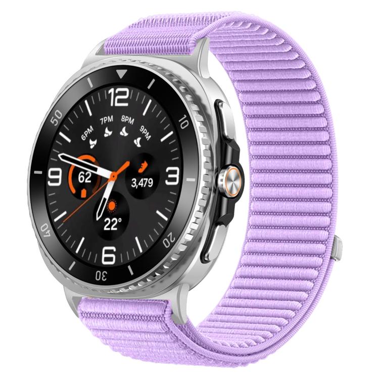 xDfind Uhrenarmband aus gewebtem Nylon mit Klettverschluss, für Samsung Galaxy Watch8 / 8 Classic