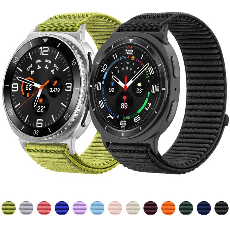 xDfind Uhrenarmband aus gewebtem Nylon mit Klettverschluss, für Samsung Galaxy Watch8 / 8 Classic