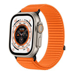 xDfind Armband aus gewebtem Nylon mit Klettverschluss, passend für Apple Watch 42 / 44 / 45 / 46 / 49 mm, Apple Watch 38 / 40 / 41 / S10 42 mm
