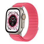 xDfind Armband aus gewebtem Nylon mit Klettverschluss, passend für Apple Watch 42 / 44 / 45 / 46 / 49 mm, Apple Watch 38 / 40 / 41 / S10 42 mm