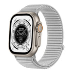xDfind Armband aus gewebtem Nylon mit Klettverschluss, passend für Apple Watch 42 / 44 / 45 / 46 / 49 mm, Apple Watch 38 / 40 / 41 / S10 42 mm