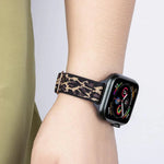 xDfind Leiterschnalle, schmales elastisches Nylon-Uhrenarmband, für Apple Watch 42 / 44 / 45 / 46 / 49 mm, für Apple Watch 38 / 40 / 41 / S10 42 mm
